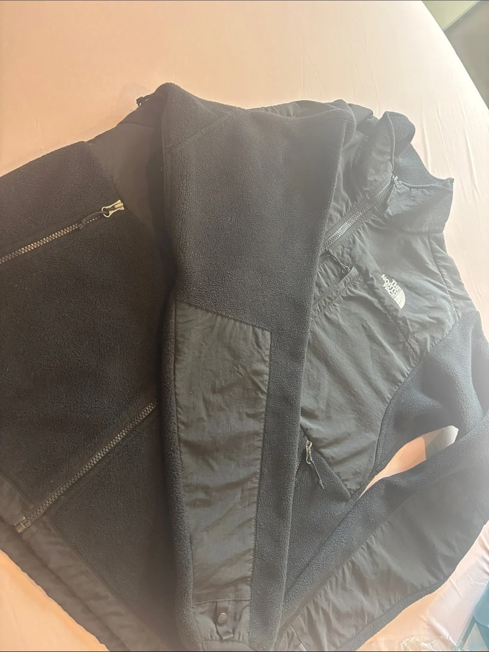 The North Face front zipper